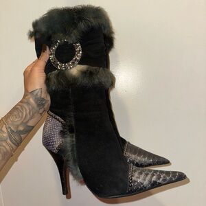 El Dante’s suede boots